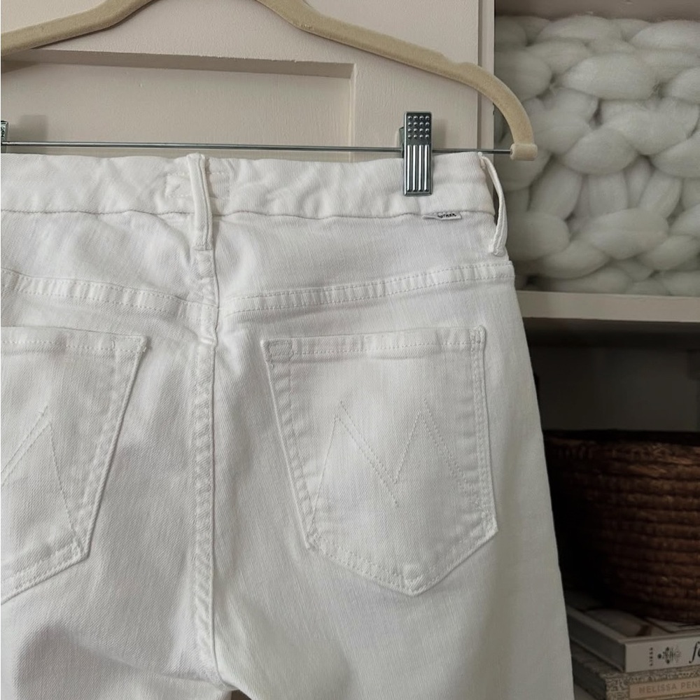 MOTHER High Waisted Looker Ankle Fray - Fairest Of Them All